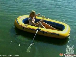 Playing In The Rubber Boat