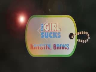 ThisGirlSucks Busty Big Ass Krystal Banks Blowjob Cum