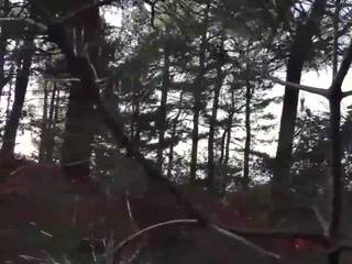 Stranger in a Mask Hard Fucked a Tourist in the Forest