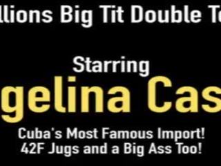 Massive Tits & Curvy Chicks&excl; Angelina Castro & Sam 38G Suck Big Dick&excl;