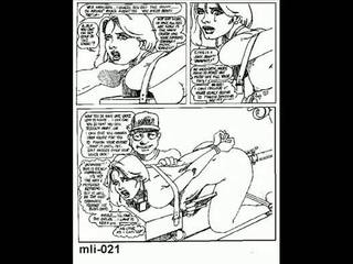 Bizarre horror bondage comics