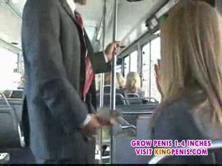 Teen do it in a bus with asian guy2