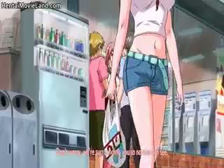 Cute Ginger Anime Teen Blowing Tube Part5