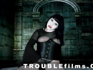 Goth Girlfriend Lita Lecherous JOI Masturbation as Vampire "Instructions for Mere Mortals"