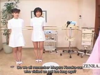Subtitled Japanese Lesbian Group Vibrator Massage Play